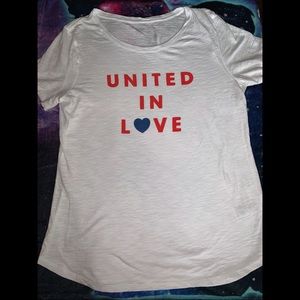 Old Navy United In Love Tee